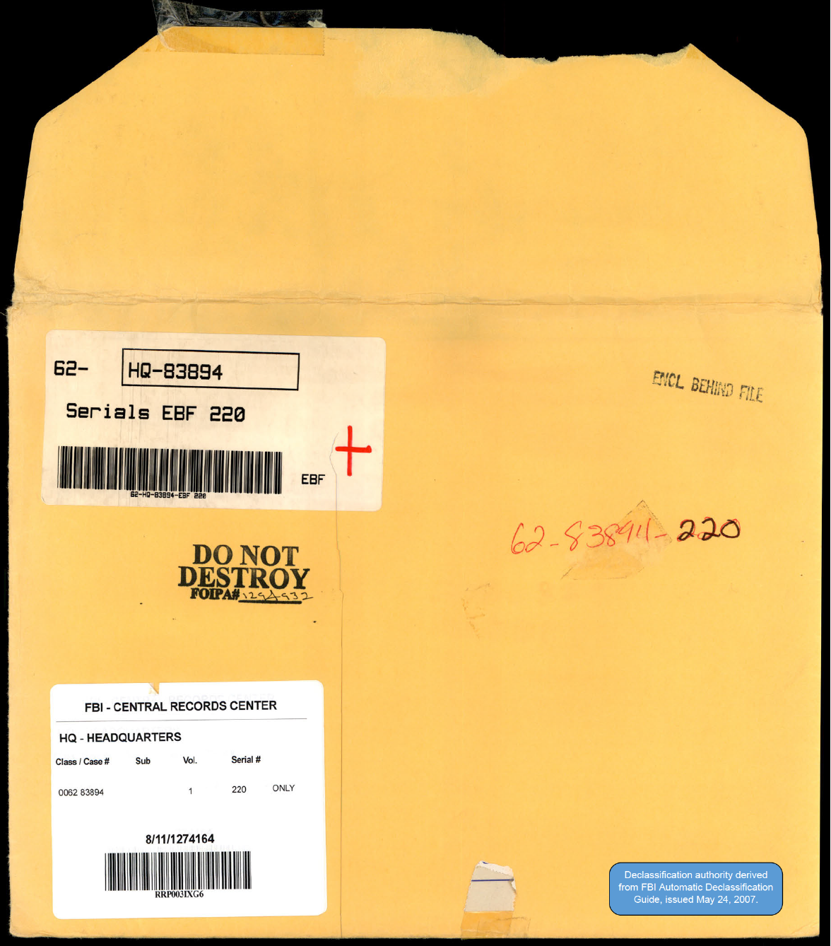 65 Hs1 834228961 62 Hq 83894 Serial 220
