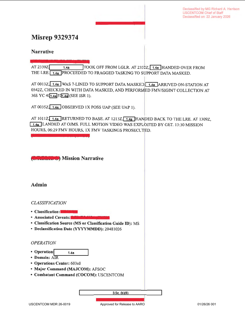 Dow Uap D33 Mission Report Greece October 2023